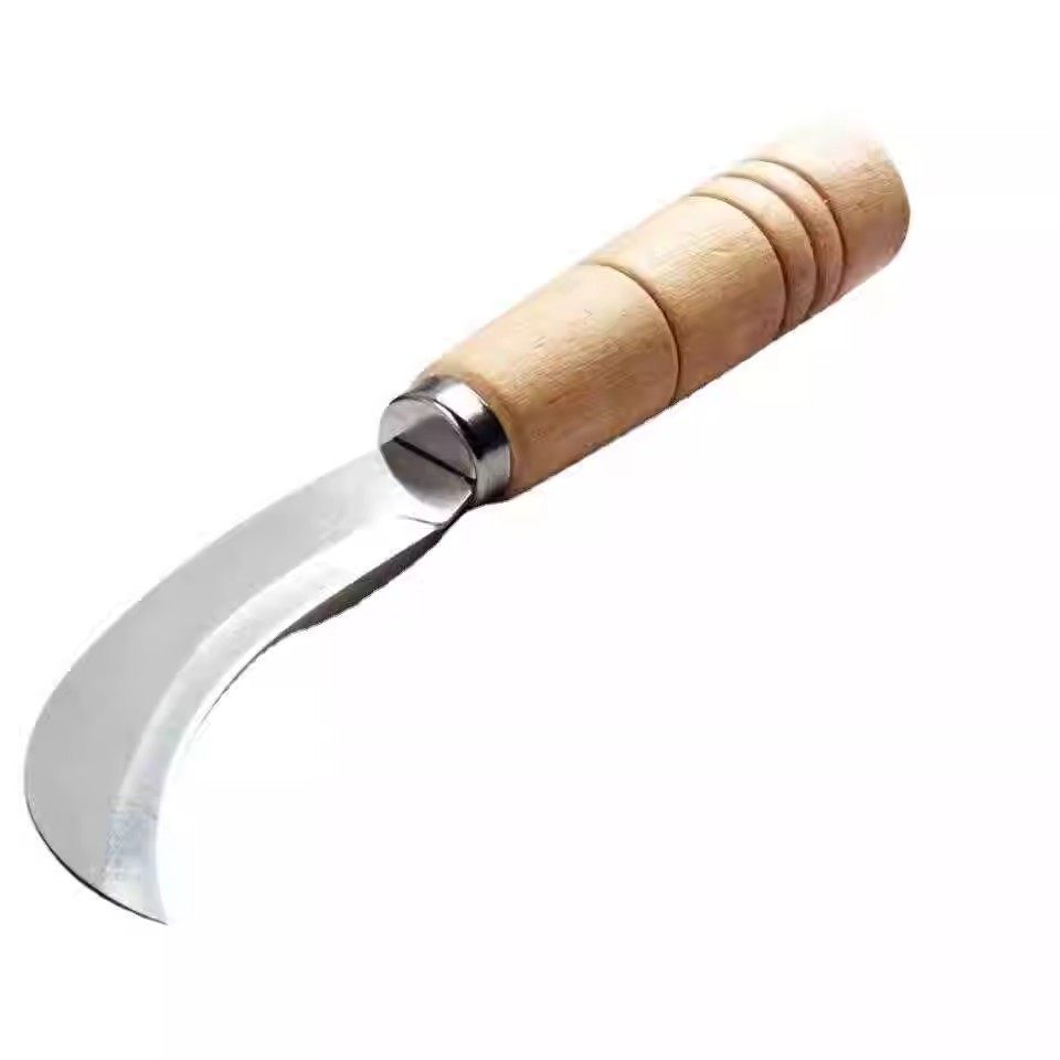 Car Storage Stainless Steel Scimitar Banana Knife Small Sickle Cutting Vegetable Fruit Knife Jackfruit Knife Cutting Non-Fish Knife