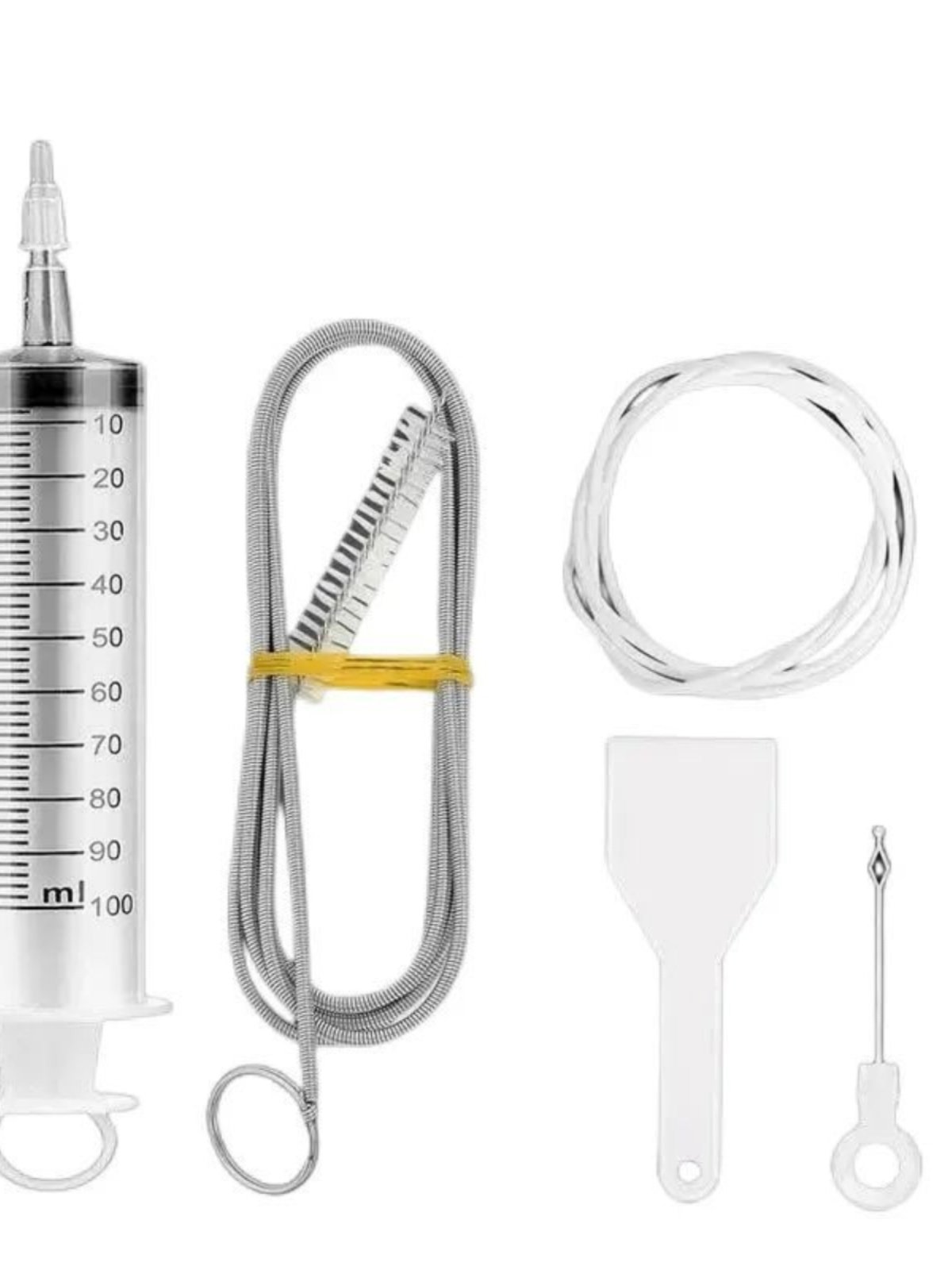 Refrigerator Drain Cleaner Tool for Unclogging Drains, Clearing Water and Ice, Cleaning Tools for the Refrigeration Compartment Drain Outlet