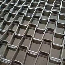 Hot selling stainless steel horseshoe chain mesh belt metal sheet mesh belt horseshoe chain hoist special Great Wall mesh belt