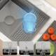 Sus304 Hidden Cup Washer Sink Nano Bar Coffee Shop Milk Tea Western Kitchen Island Mini Single Tank
