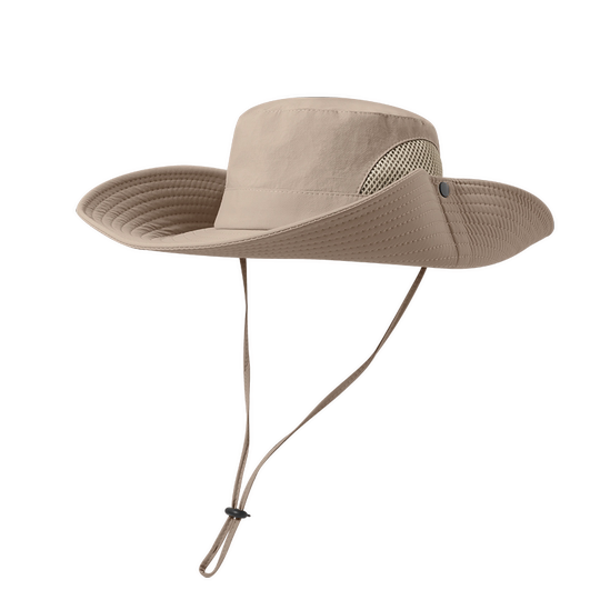 Pull back fisherman hat sun protection UV hiking hat