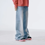 Джинсы, светлые джинсовые штаны для отдыха подходит для мужчин и женщин