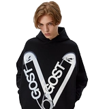 Булавка, толстовка с капюшоном для влюбленных, демисезонная куртка подходит для мужчин и женщин, оверсайз