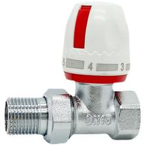 Manufacturer Xiuhui temperature control valve radiator special thickened all copper 4 minutes 6 minutes thermostatic valve household water distributor