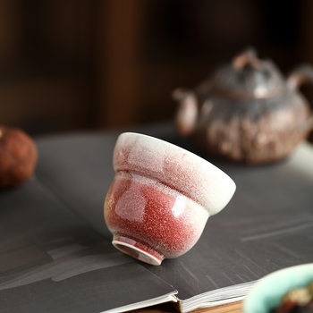 Jingdezhen Xihong Ceramic Master Tea Cup, High-End Personal Tea Cup for Men and Women, Single Cup for Drinking Tea, Kung Fu Tea Tasting Cup