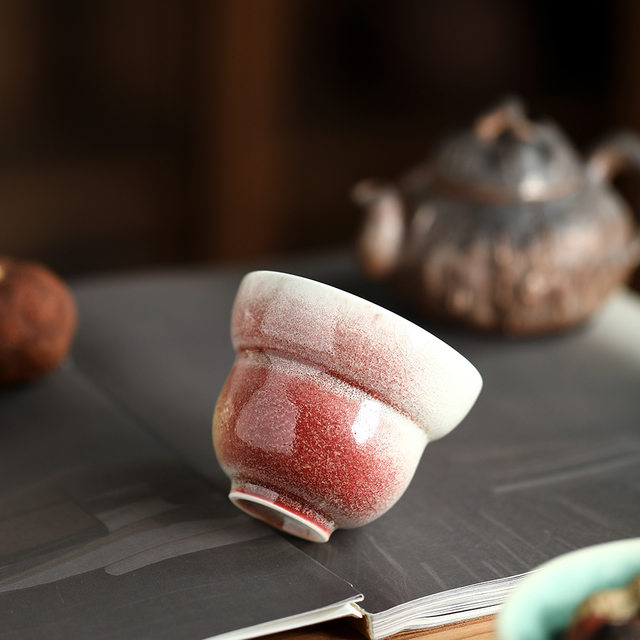Jingdezhen Xihong Ceramic Master Tea Cup High-end Men and Women's Personal Tea Drinking Single Cup Kung Fu Tea Cup