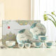 Jingdezhen Qin, Tang, Song Dynasty Loulan ceramic tableware 8-piece set household dishes gift box set 2026 new style
