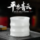 Ice mutton fat jade white porcelain tea cup master cup single cup ceramic kung fu tea cup personal high-end