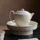 Ding kiln white teapot for tea making household high-end ceramic tea water separation small single pot kung fu tea set 2026 new style