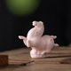 Creative ceramic five-flowered horse, small Tang horse tea pet ornaments, high-quality zodiac horse tea ceremony desktop tea set decorations