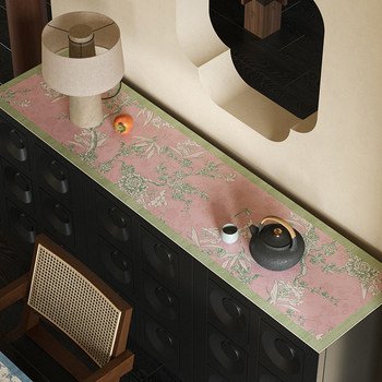 Chinese style jingji wind side cabinet mat waterproof, oil-proof and dust-proof Chinese style jingji wind side cabinet mat waterproof, oil-proof and dust-proof