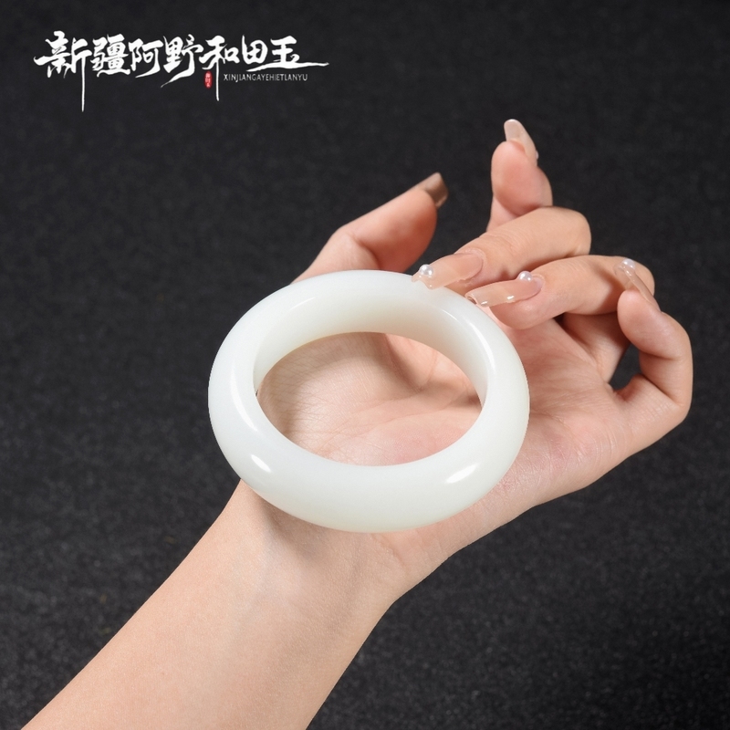 Xinjiang Hetian Jade Bracelet, Hetian Jade White Jade Bracelet, High-End Hetian Jade White Jade Bracelet, Natural Bracelet Xinjiang Hetian Jade Bracelet, Hetian Jade White Jade Bracelet, High-End Hetian Jade White Jade Bracelet, Natural Bracelet