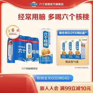 六个核桃精研型6罐植物蛋白饮料