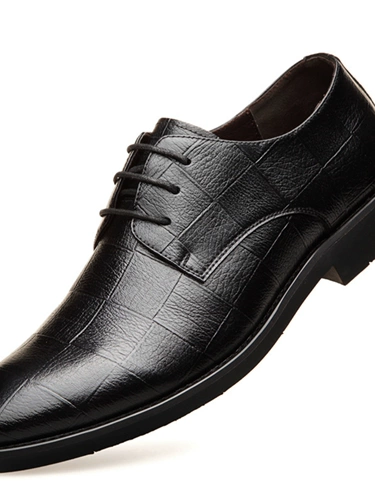 Классический костюм для кожаной обуви, летняя дышащая повседневная обувь в английском стиле с заостренным носом, мягкая подошва