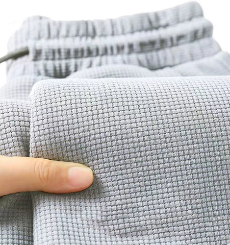 Мужские осенние утепленные штаны, свободный прямой крой