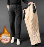 Утепленные штаны, свободный прямой крой, большой размер