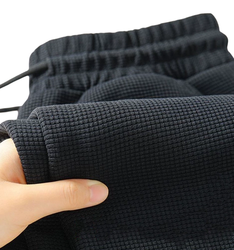 Мужские осенние утепленные штаны, свободный прямой крой