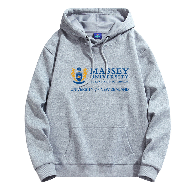 New Zealand Messi University Massey University Hooded Pullover Sweatshirt Cultural Hoodie Campus Clothes