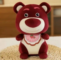 Шарф, клубника