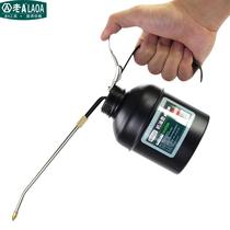 All-metal drop-resistant high-pressure oil can oil gun 180 300 500CC long mouth pressure oil can