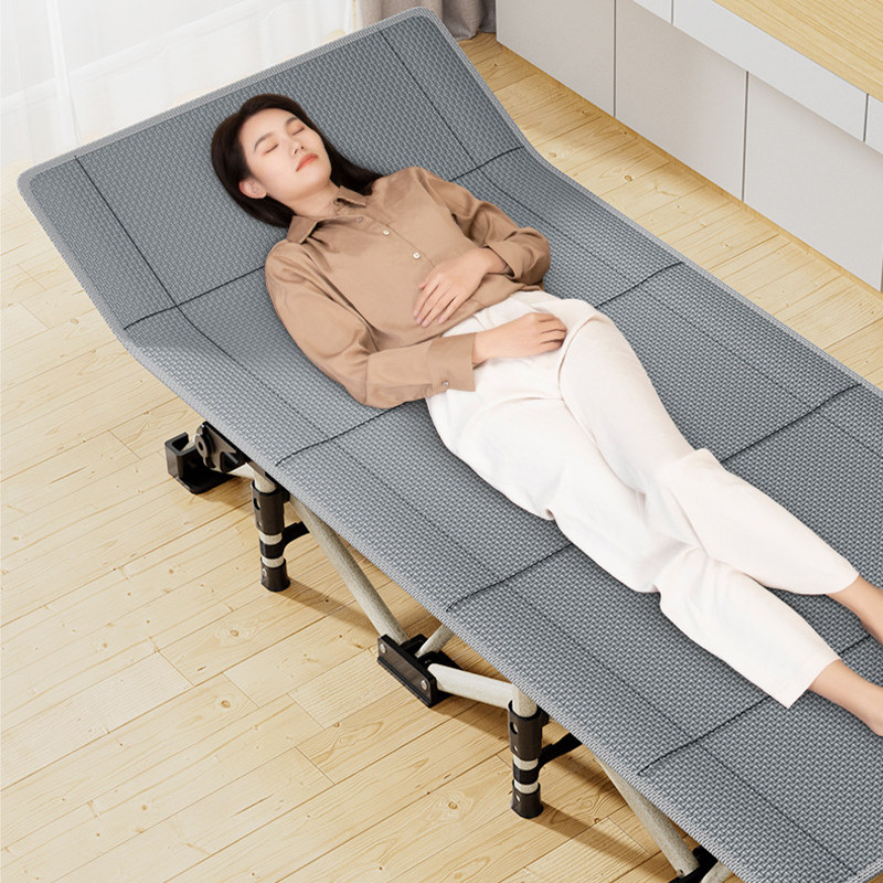 Folding Bed Outdoor Camping Line Military Bed Portable Camping Field Overnight Sleeping Bed Office Multifunction Afternoon Nap Bed-Taobao