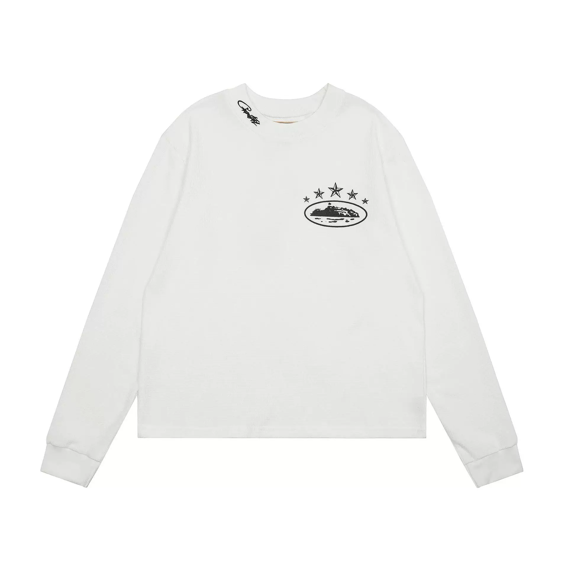 Длинный рукав, футболка с круглым вырезом, oversize, для любимого