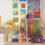 Маркер, система хранения, акриловые канцтовары, настольные мелки для карандашей