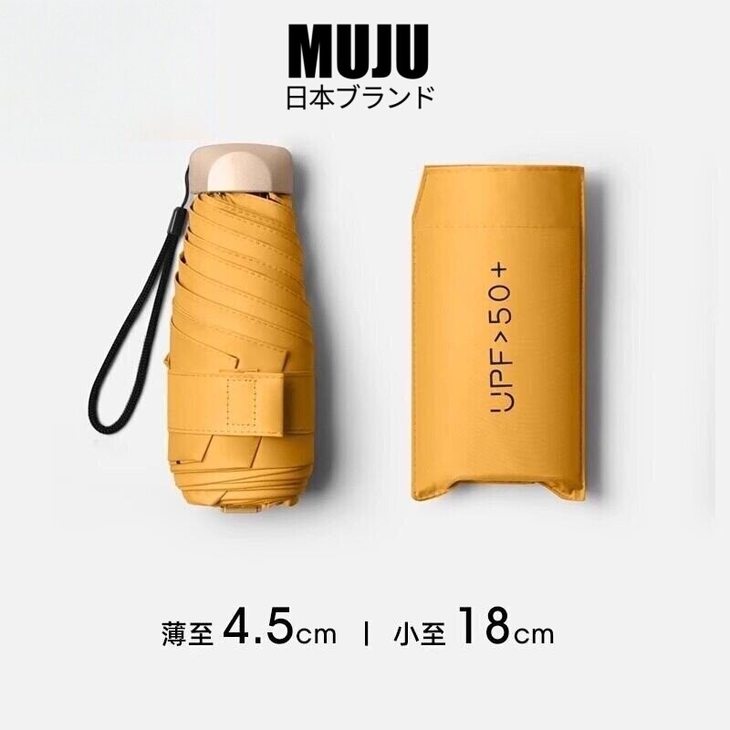 Japanese Mujx Compact and Convenient Sun Umbrella, Sun Protection, Uv Protection, Mini Ultra-Light 50% off Umbrella Japanese Mujx Compact and Convenient Sun Umbrella, Sun Protection, Uv Protection, Mini Ultra-Light 50% off Umbrella