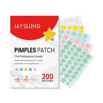 200 Counts Colorful Hydrocolloid Cute Star Shaped Acne Pimpl