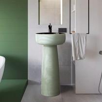 Internet celebrity direct sales table vertical wash basin small apartment bathroom face column wash basin sun villa flower pot garden outdoor wash