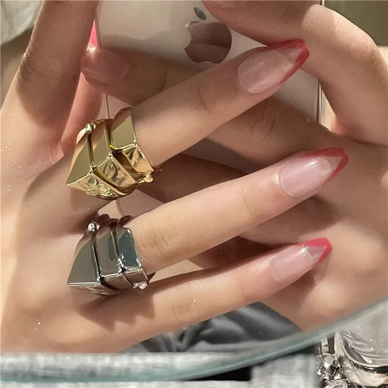 Кольцо «Queen Mother Three Bones Armor Saturn» в стиле панк, универсальное от Vivienne Westqueen