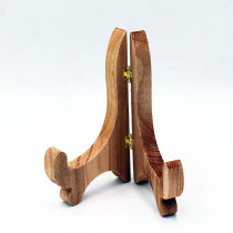 Natural camphor wood small bracket desktop furnishings solid wood board painting base bracket small ornaments craft gift hair