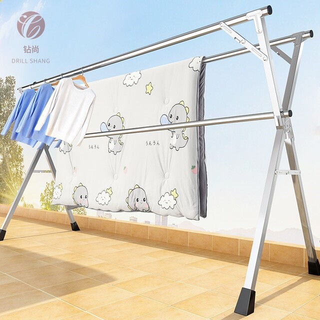 Stainless Steel Drying Rack Car Wash Shop Floor Mat Storage Rack Mobile Hair Salon Suitable Towel Rack Large