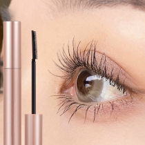 Novice female mascara natural long thick and curling comb long-lasting no smudge no makeup removal waterproof and sweat-proof