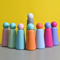 Bowling cup 304 stainless steel insulated cup LUND hot and cold creative outdoor double-layer water cup for male and female students