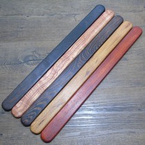 Chinese style sandalwood admonishment shot mahogany ruler command stick engraving family law education Chinese culture teacher cultural and creative gifts