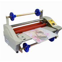 Electric laminating machine small laminating machine cold laminating machine hot laminating self-adhesive sealing machine photo of single-sided and double-sided laminating machine