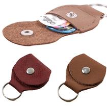1Pcs High Quality Guitar Pick Holder Genuine Leather Guitarr