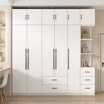 Wardrobe household bedroom modern simple storage cabinet simple assembly cabinet economical small apartment rental room large wardrobe