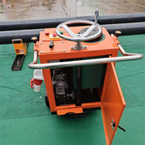 Chengde concrete pavement anti-skid engraving machine pavement anti-skid cutting machine double-action engraving machine