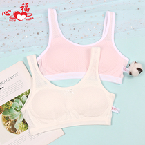 Xinfu Girl Underwear Student Cotton Bra Pure Cotton Childrens Developmental Vest Girls 10-14 Years Old Summer