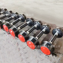 Mine wheel pair Flat dump truck hollow solid kiln wheel 300mm diameter weighted cast steel forged single-sided wheel