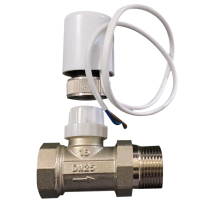 Floor heating electric actuator solenoid valve thermostat panel switch intelligent water distributor digital display electric thermostat valve*