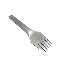 Leather tool oblique flat chop European chop French style 2 7 3 0 3 38mm diamond chop belt belt tail chop punch