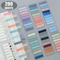 200 Sheets Posted It Sticky Notes Transparent Self-Adhesive