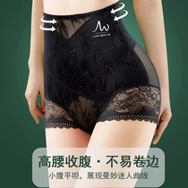 Fat girls summer large size summer thin section powerful belly-lifting butt-lifting postpartum shaping belly-controlling panties for women