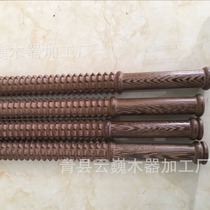 New chicken wing wood mace massage stick baseball bat wood tourism crafts