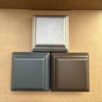 铝合金方管盖帽铝合金80 100 120 150帽盖护栏阳台栏杆配件立柱装