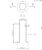 Aluminum full hollow rivets 5*0 5*13 5 total length 50 yuan per thousand pieces including shipping and excluding tax