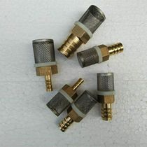 304 stainless steel mesh copper head water pump filter water pipe end filter hose filter single filter